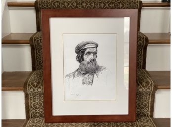 Limited Edition Portrait Print, Pencil Signed & Numbered