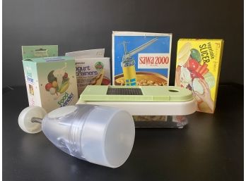 A Fun Assortment Of Vintage & Contemporary Kitchen Tools