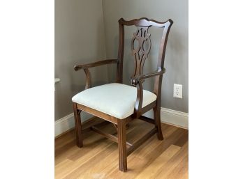 Classic Chippendale Arm Chair, Ethan Allen