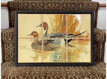 Morten E. Solberg, Northern Pintail Ducks, Tile Art