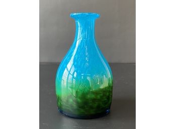 Stunning Studio Art Glass Vase, Sweden