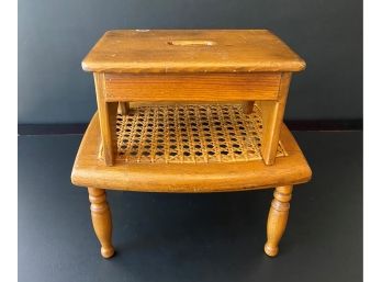 A Pair Of Antique/Vintage Footstools