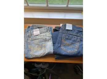 Two Pair Of Aeropostal Jeans Slim Size 5/6 - New With Tags