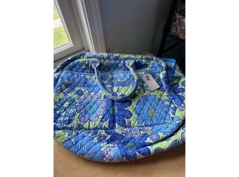 Fantastic Like New Vera Bradley Large Tote - Vivid Colors!