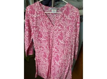 Gretchen Scott Tunic In Pink Size S - Nwt