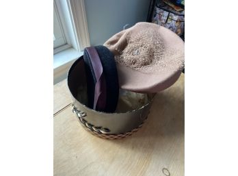 Vintage Hats With Hat Box