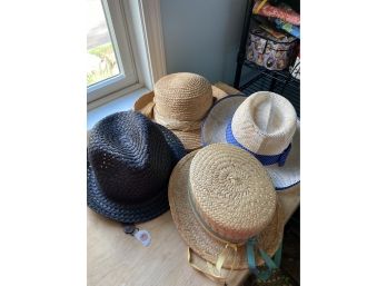 Four Wonderful Hats In Very Good Cobdition