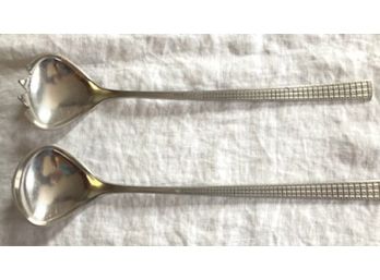 Handsome MASTAD Pewter Norway SALAD SET