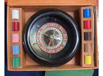 Complete Vintage Boxed ROULETTE REEL SET