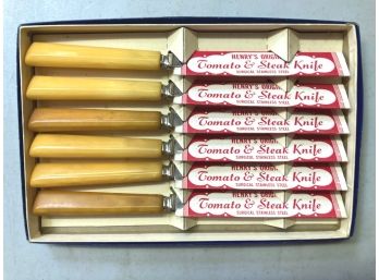 Unused And Boxed 'Tomato & Steak Knives Set