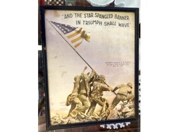 Framed Print WW II Iwo Jima