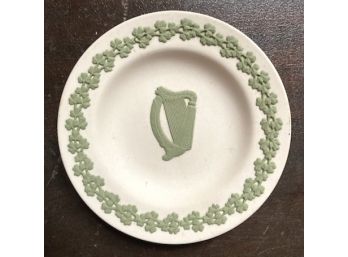 Sweet Little WEDGWOOD Plate (4') With Harp Motif