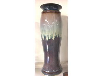 BEAUTIFUL Signed Art Potery Vase, 16' Tall