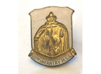 MASS 22nd INFANTRY PIN