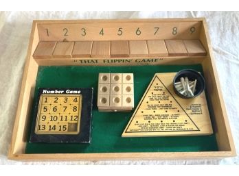 Various Wooden Games