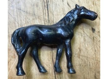 Small Cast Iron Horse, Detailed