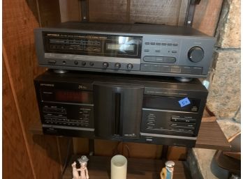 Two Optimus Brand Stereo Pieces CD Player, 50