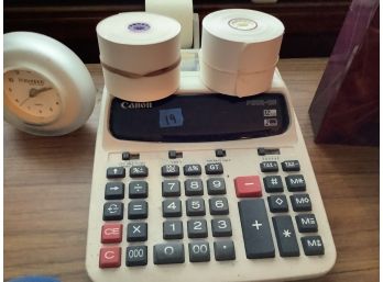 Canon Calculator With Tape, 19