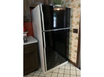 223, Black Refrigerator And Freezer From Kitchen Aid