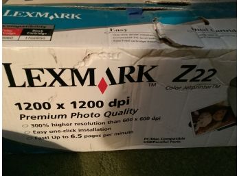 New Printer In Box, Lexmark Z22, 26