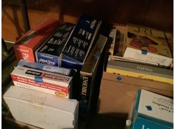 Two Boxes Of Program Boxes And Info, 27