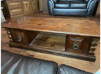 44, Pair Of Vintage Coffee Tables, Doors Slide To Change The Look