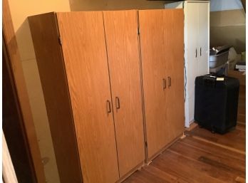 Lot Of Three Storage Cabinets, 210