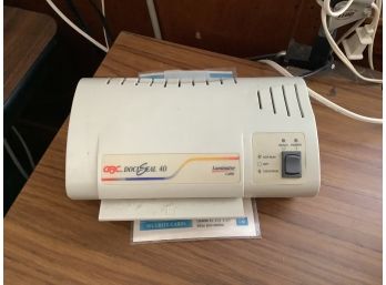 Small Laminator, Makes Cards, 20