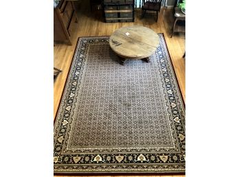 Large Red Ornate 'Oriental' Wool Rug