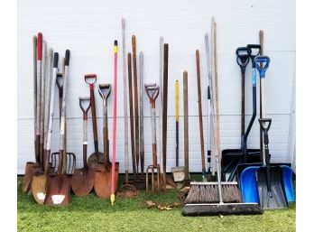 Yard & Garden Tools: Shovels, Brooms, Rakes, Tampers & More