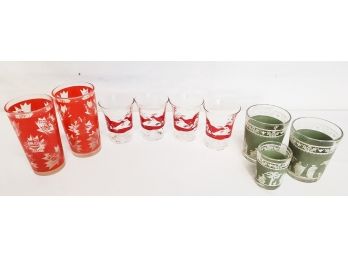 Vintage MCM Glassware