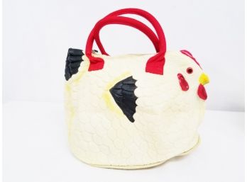 Rubber Chicken Purse - 'The Hen Bag Handbag' - New