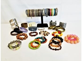 Selection Of 110 Gorgeous Woman's Fashion Bracelets