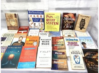 Twenty-Seven Self-Help & Healing Books: Reflexology, Pain Relief, Stress & More