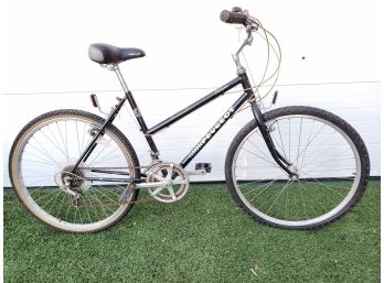 Vintage 1980s Peugeot US Express Ladies Black 18 Speed Bike