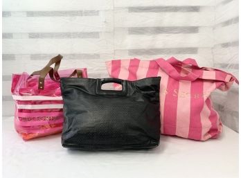 Victoria's Secret Bags: Large Tote, Small Tote & Clutch