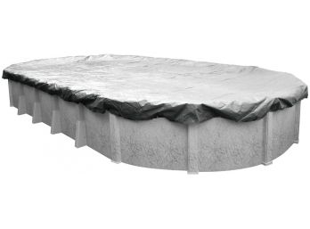 Silverado Oval Above Ground Winter Pool Cover 21' X 41' - New