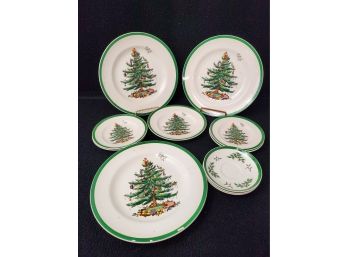 Spode England Christmas Tree Dinnerware