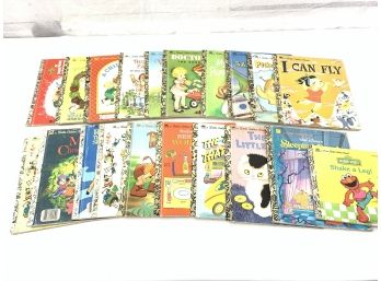 Twenty Vintage Disney Little Golden Books