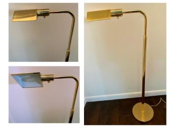 Brass Metalarte Mid Century Floor Lamp  - Pharmacy Style