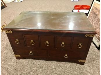 Glass Top Chest Of Drawers - Weston Pickup