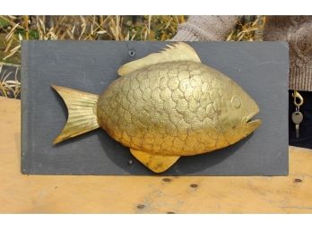 Brass Fish Wall Art - Fairfield Pickup