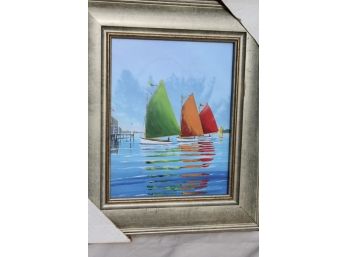 Nicely Framed Seaside Print