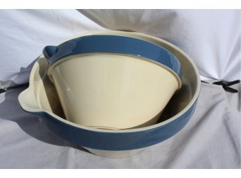 Chefs Stoneware Mixing Bowls - 2 QT - 4 QT