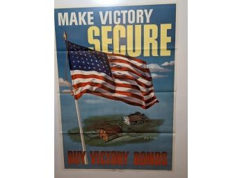 Excellent 1945 Buy Victory Bonds Propaganda Poster