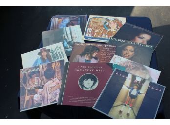 15 LP Lot Group #4 Female Singers - Carole King - Carly Simon - Linda Ronstadt & More