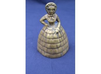 Vintage Larger Brass Bell - Maiden