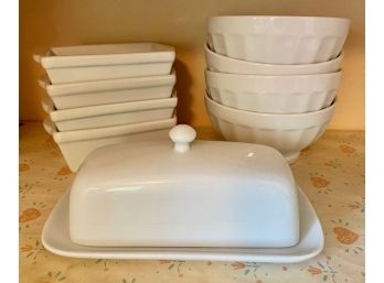 Cordon Bleu Bowls, Butter Dish, Mini-Loaf Pans (9)