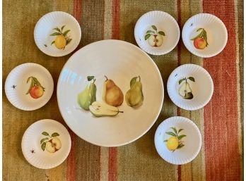 Ceramica Cuore Pear Bowl & 180 Degrees Bowls With Bees (8)