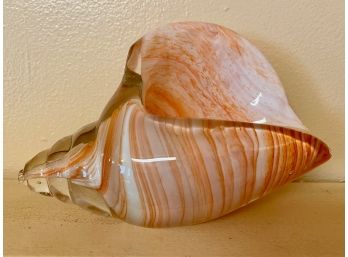 Art Glass Seashell